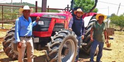 Compañía Minera Cuzcatlán otorga apoyo a campesinos de San José del Progreso.