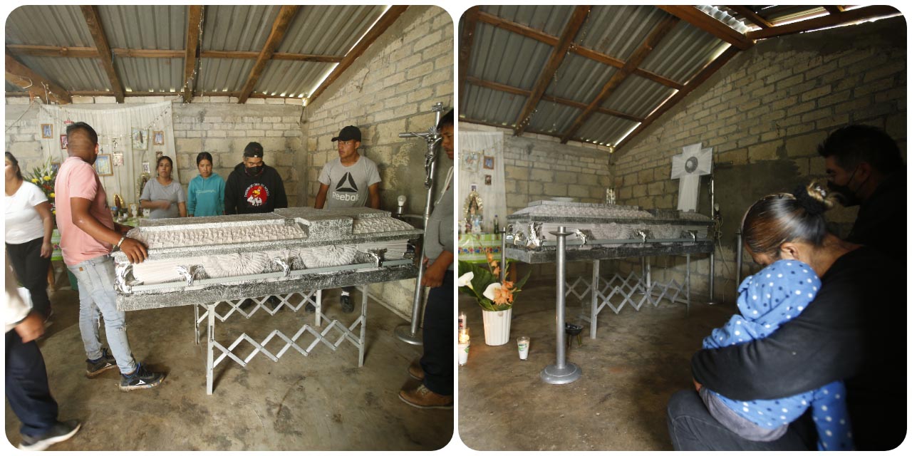 Fotos: Jorge Luis Plata / Despiden a víctimas del camionazo en la Mixteca