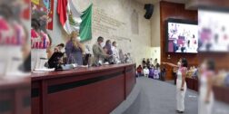 Foto: Congreso de Oaxaca / El 22 de junio de 2022 rindió protesta Edilberta Cruz Regino como titular de la CEBPEO.