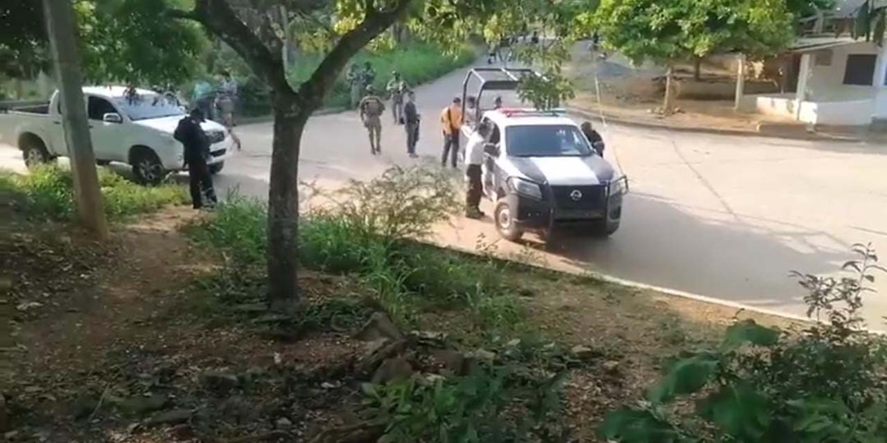 El crimen se cometió en el Barrio Nuevo de Matías Romero.