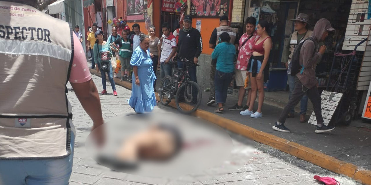 Video: Fallece tras caer de un tercer piso | El Imparcial de Oaxaca