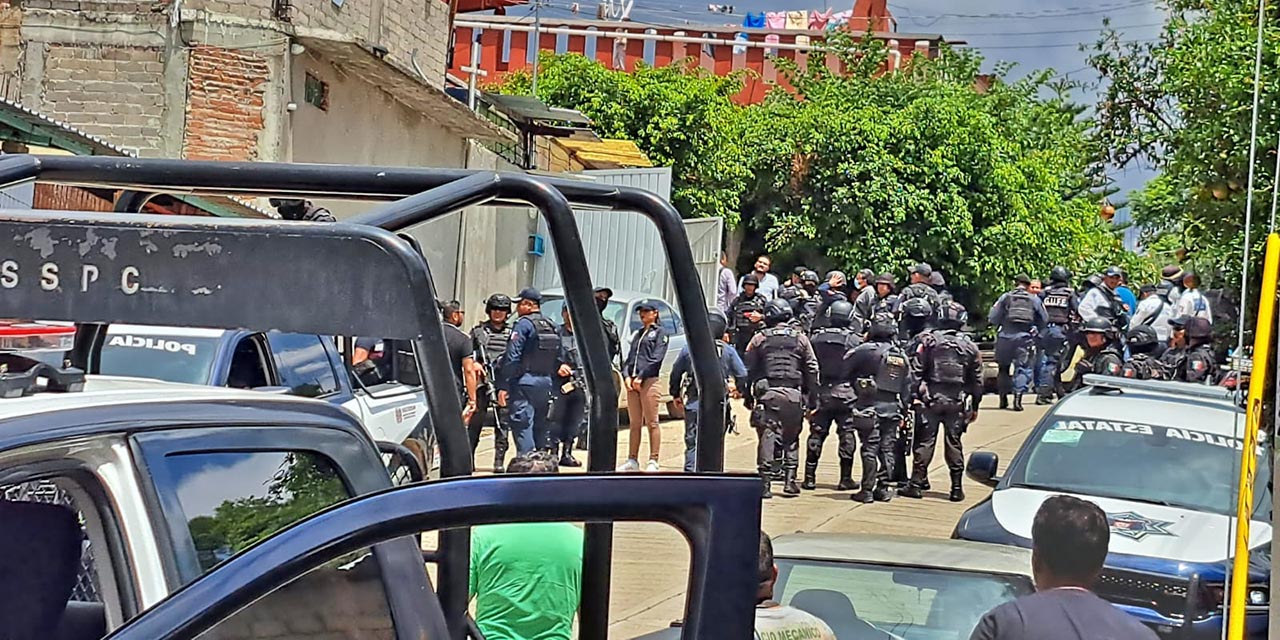 Ataque contra Policía Estatal en San Martín Mexicapan | El Imparcial de Oaxaca