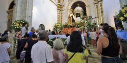 Foto: Adrián Gaytán / Miles de fieles católicos acudieron este domingo a venerar a la Virgen del Carmen.