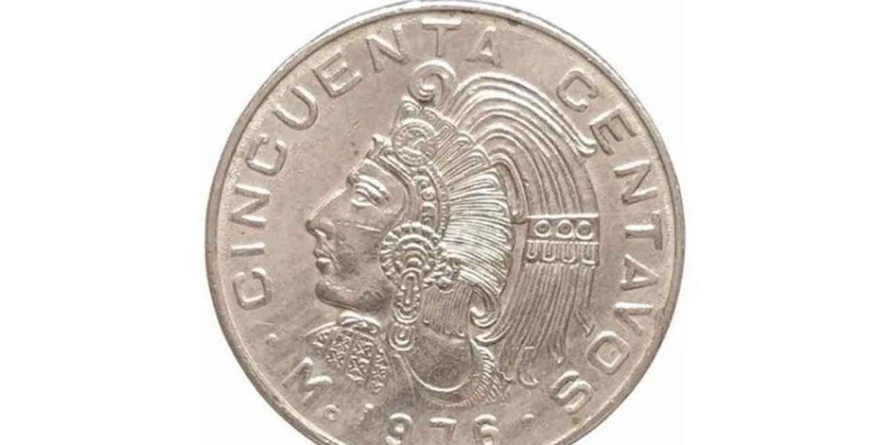 La antigua moneda de 50 centavos que ahora vale casi 100 mil pesos en Internet | El Imparcial de Oaxaca