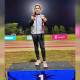 Paulina se cuelga el oro en atletismo
