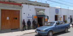 Foto: Adrián Gaytán / Corporaciones policiacas rodean las instalaciones del TJAyCC.