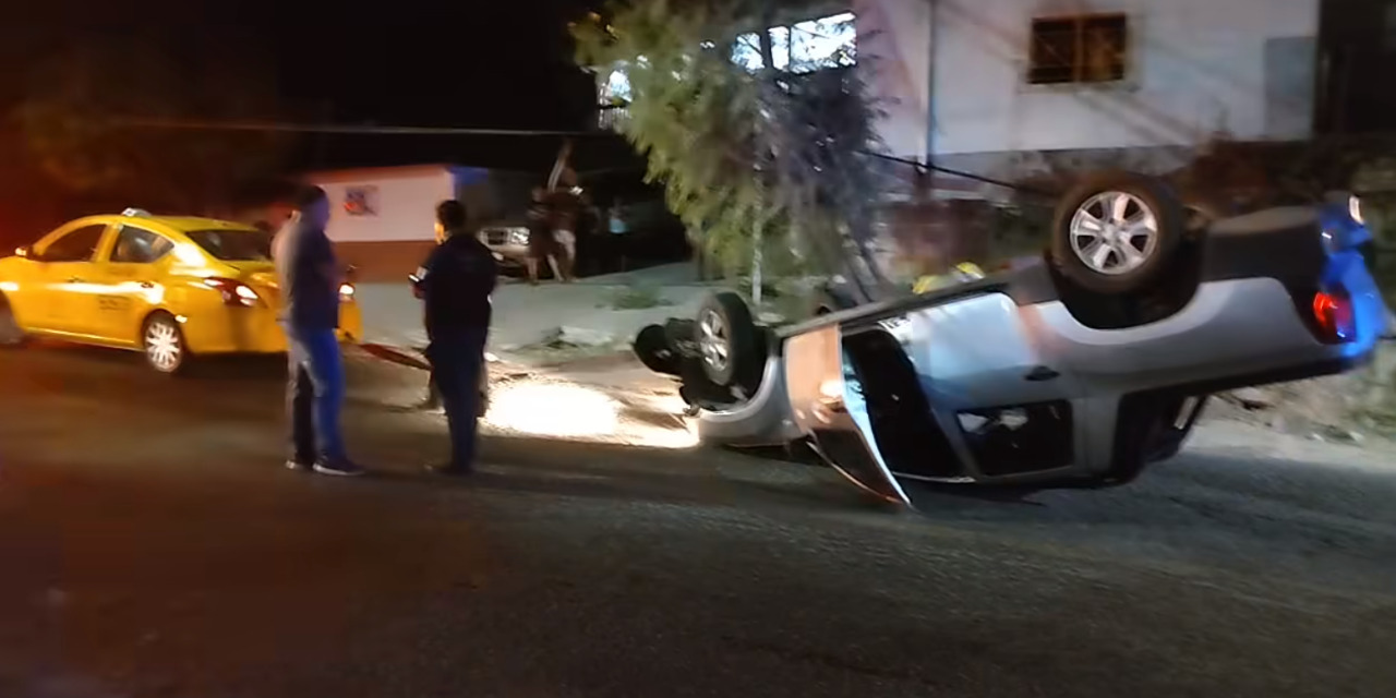 Falso video de la volcadura en Magdalena Peñasco