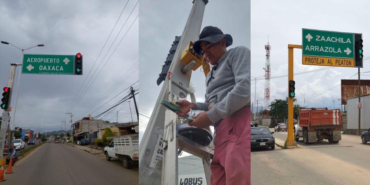 Realiza Gobierno de Xoxocotlán mantenimiento de semáforos para mejorar la movilidad urbana | El Imparcial de Oaxaca