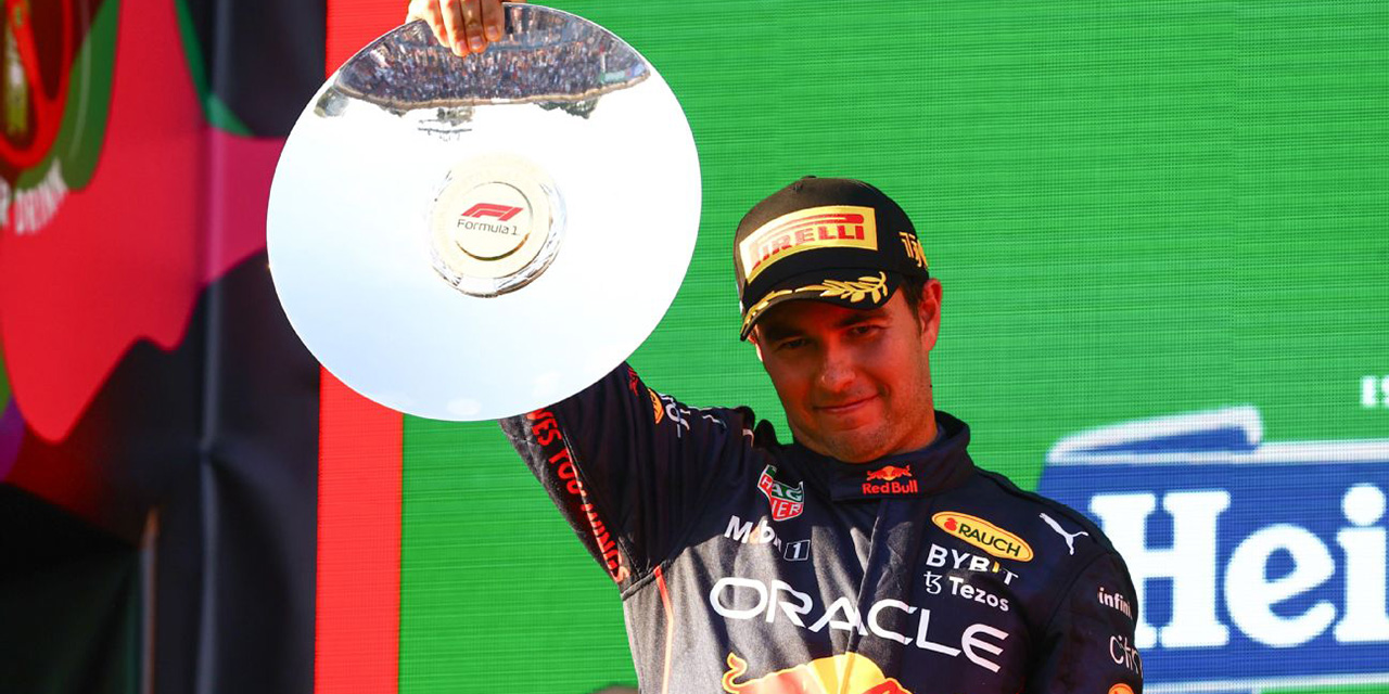 Checo Pérez se posiciona en el segundo lugar en el GP de Bélgica | El Imparcial de Oaxaca