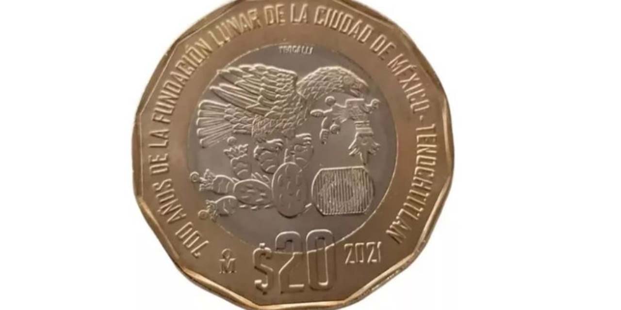 Moneda conmemorativa de la antigua Tenochtitlan te puede hacer ganar fácil 239 mil pesos en Internet | El Imparcial de Oaxaca