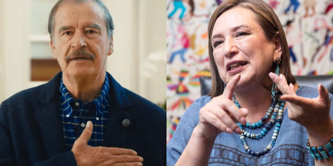 Fox pide a Xóchitl Gálvez que le devuelva la pensión y que se quiten los programas sociales | El Imparcial de Oaxaca