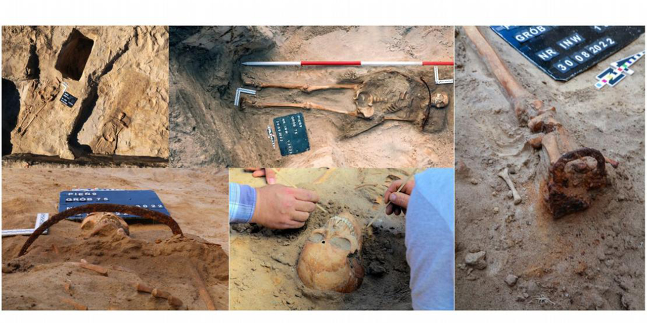 Arqueólogos descubren restos de “niño vampiro” del siglo XVII en Polonia