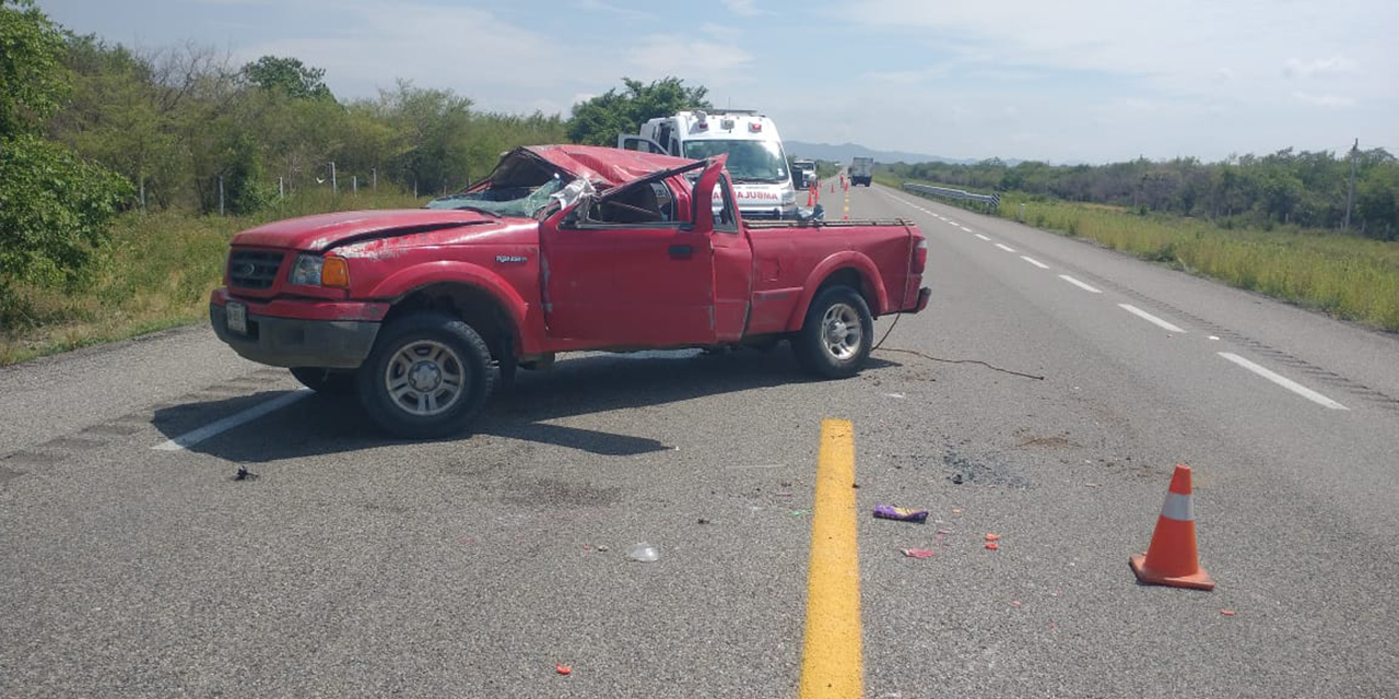 Accidente sobre la autopista Tehuantepec-Ixtepec | El Imparcial de Oaxaca