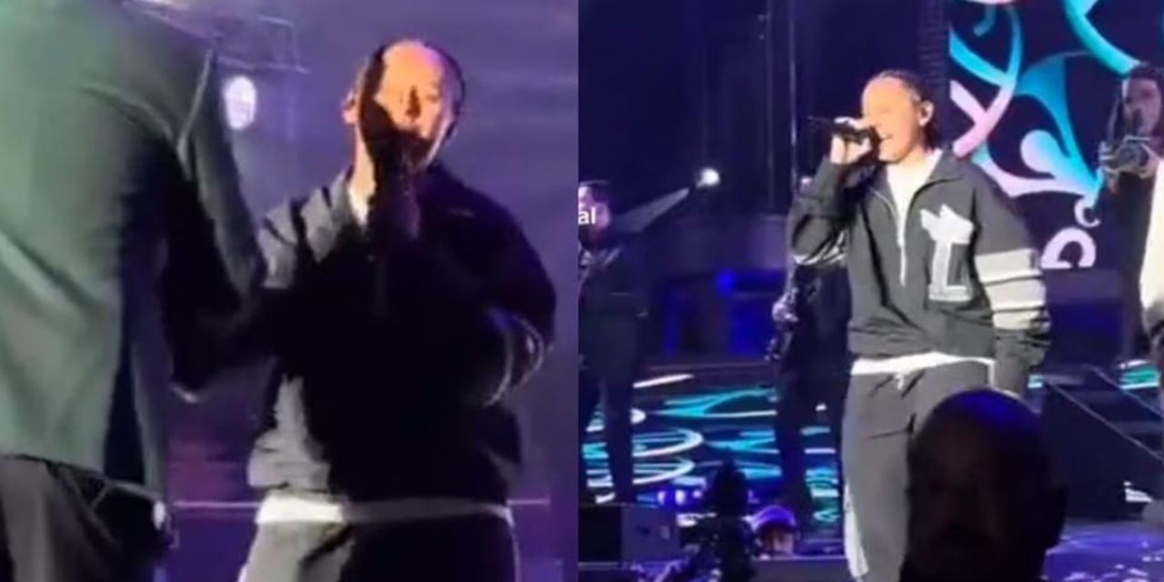 VIDEO: Abuchean a Yahritza y su esencia en concierto con Banda MS