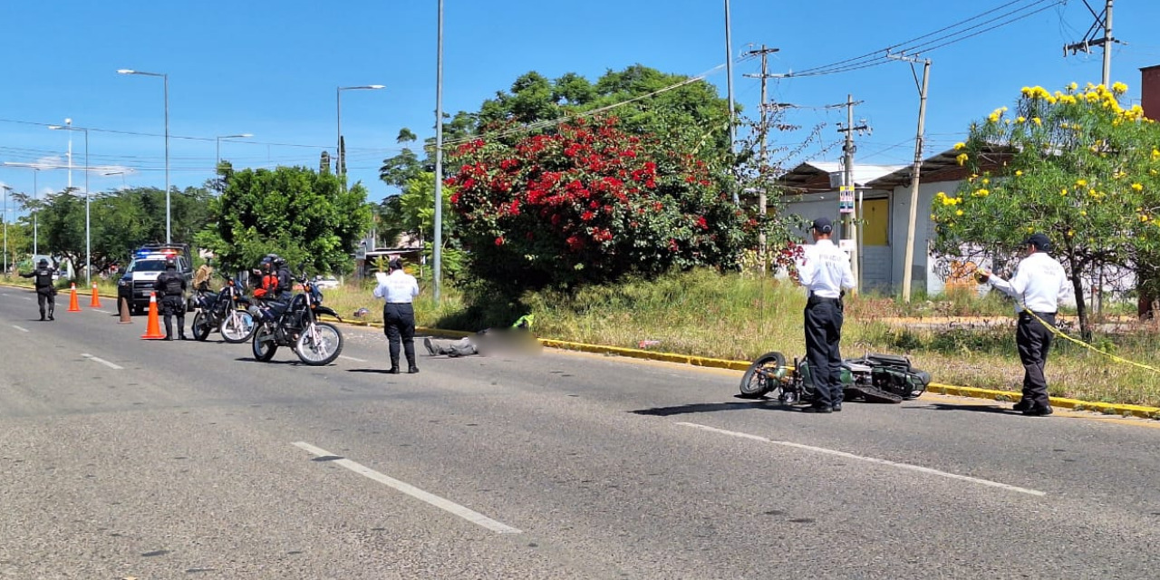 Motociclista muere tras arrollar a abuelito | El Imparcial de Oaxaca