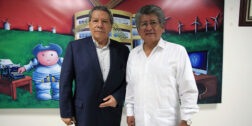 Foto: Adrián Gaytán / El director general de EL IMPARCIAL, Benjamín Fernández Pichardo, y el presidente municipal de Oaxaca de Juárez, Francisco Martínez Neri.