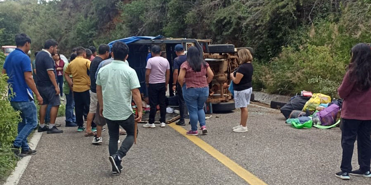 El accidente dejó diez personas con lesiones de consideración y miles de pesos en daños.