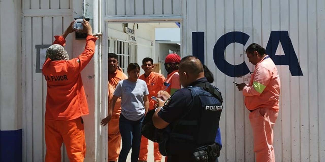 El desempleado provocó destrozos en el inmueble.