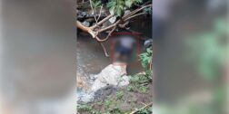 El hombre, cuya identidad se desconoce, se encontraba flotando en el arroyo de Barranca Nueva.