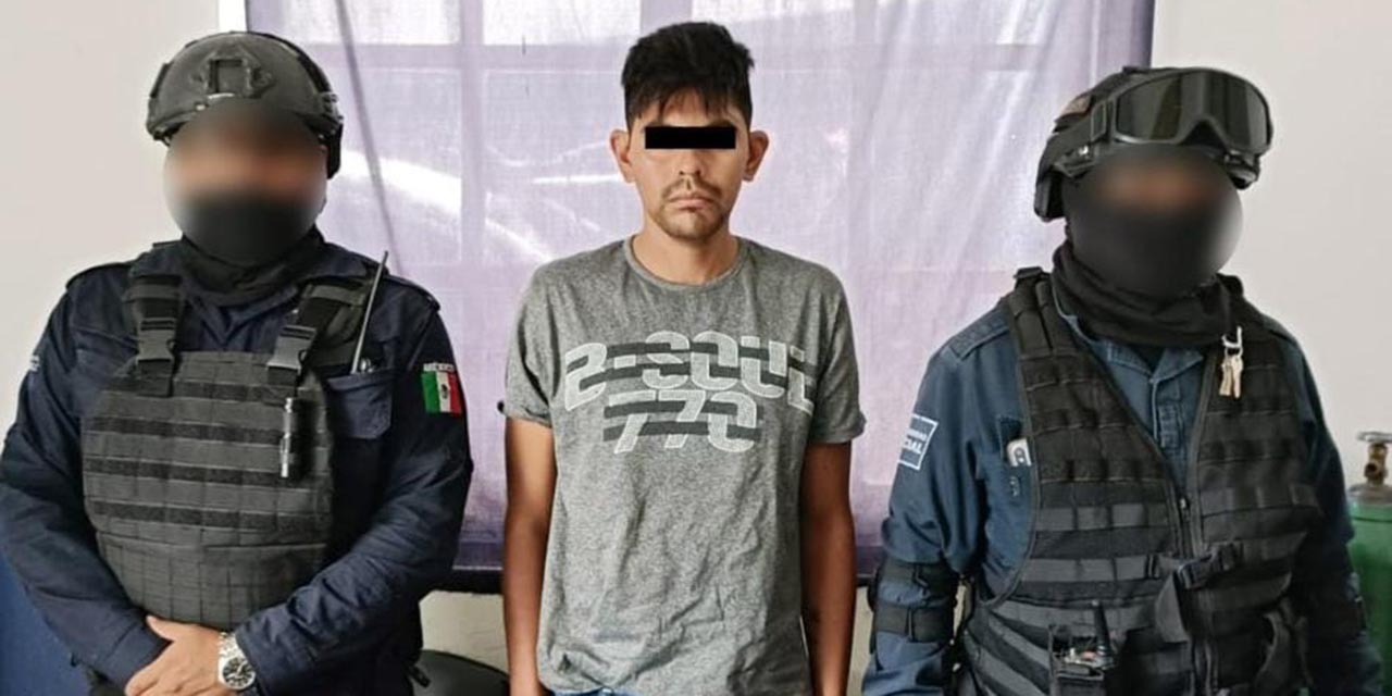 Emmanuel G. G., de 29 años fue arrestado alrededor de las 10:50 horas.