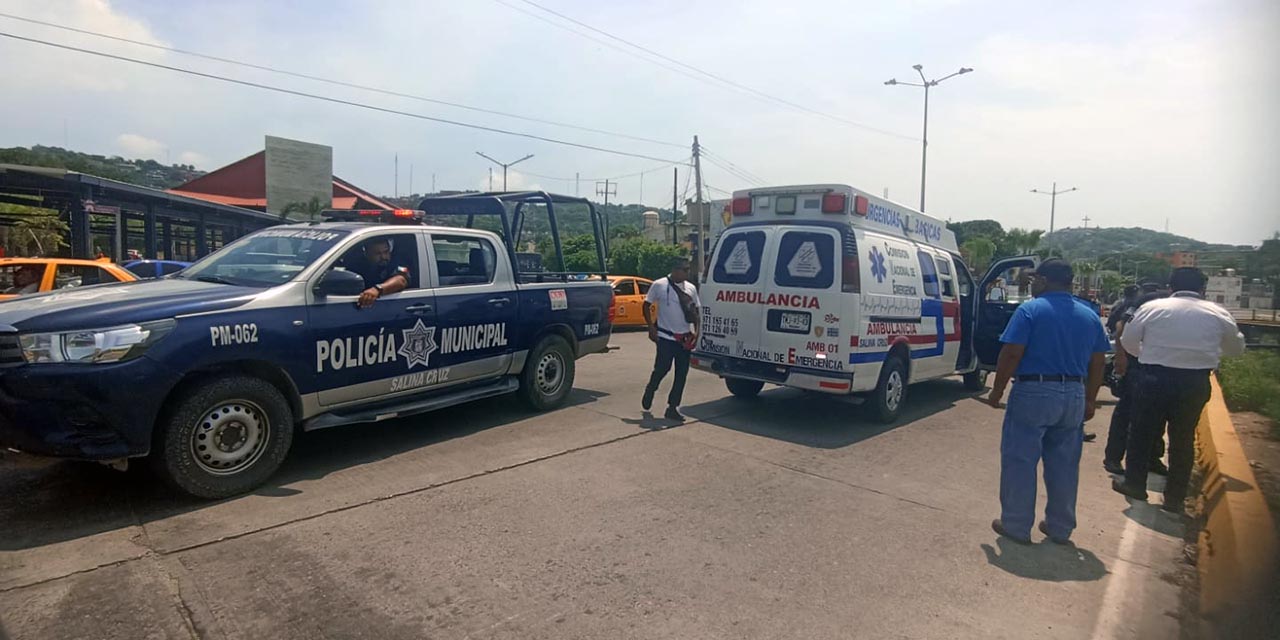 Los hechos se registraron sobre los cuatro carriles.