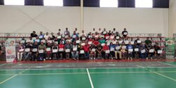 Un grupo de 110 instructores acudió a la Clínica de Minibasket, celebrada el fin de semana.