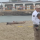 Hallan cadáver de hombre flotando en Puerto Escondido