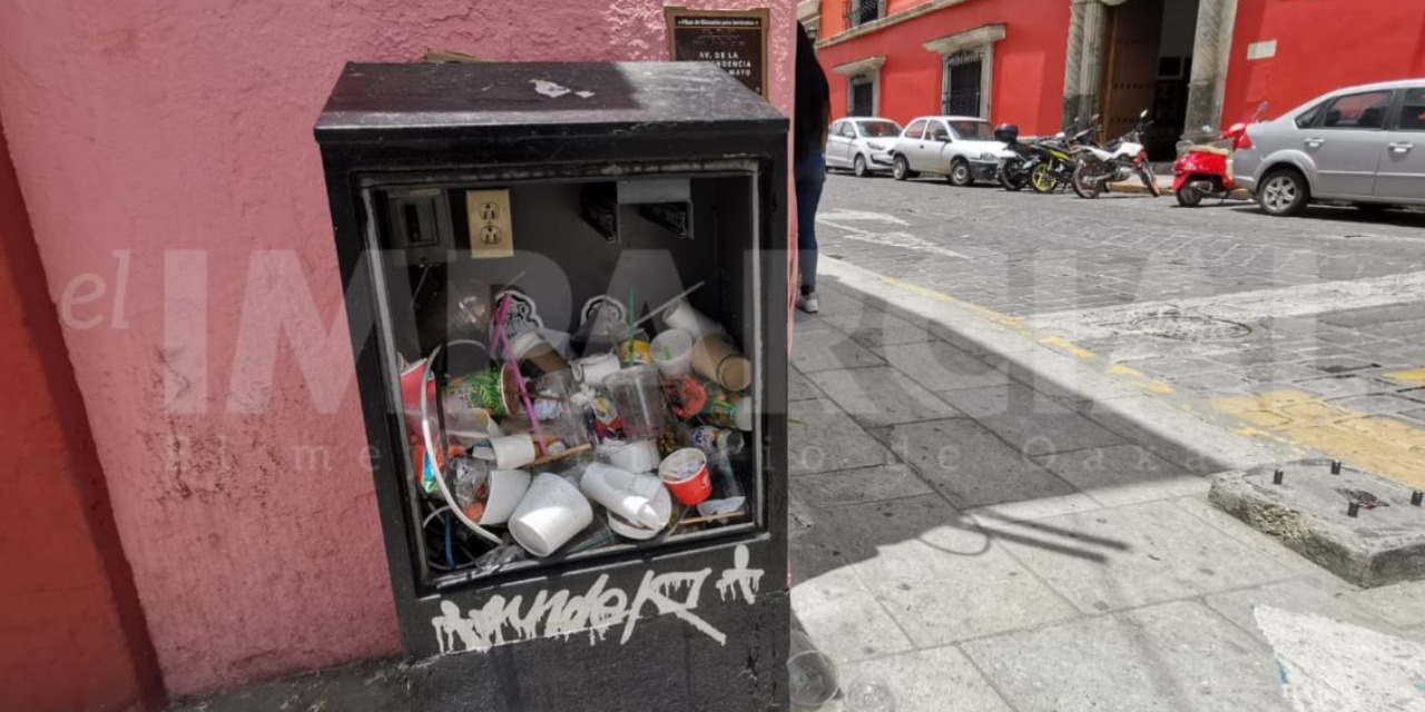 Basura invade la ciudad, la depositan hasta en registros | El Imparcial de Oaxaca