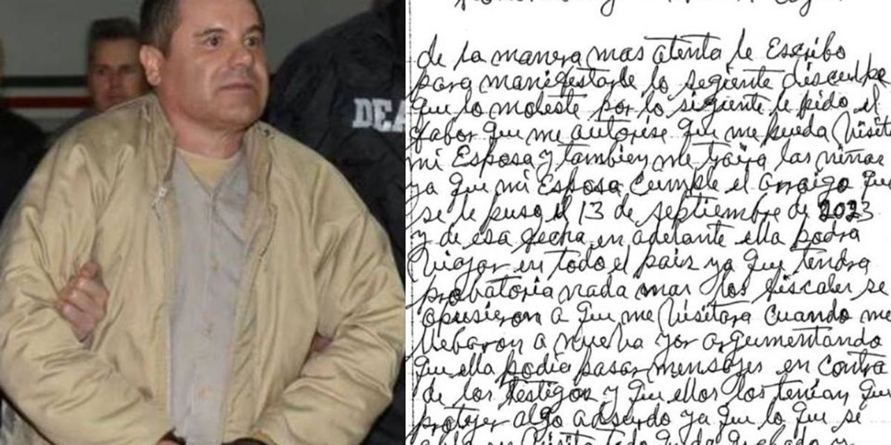 Esta es la carta que le escribió “El Chapo” Guzmán al juez Brian Cogan | El Imparcial de Oaxaca