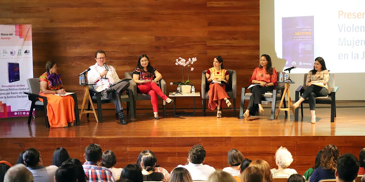 Presentación del libro Violencia política contra las mujeres por razón de género en la justicia electoral en el IEEPCO.