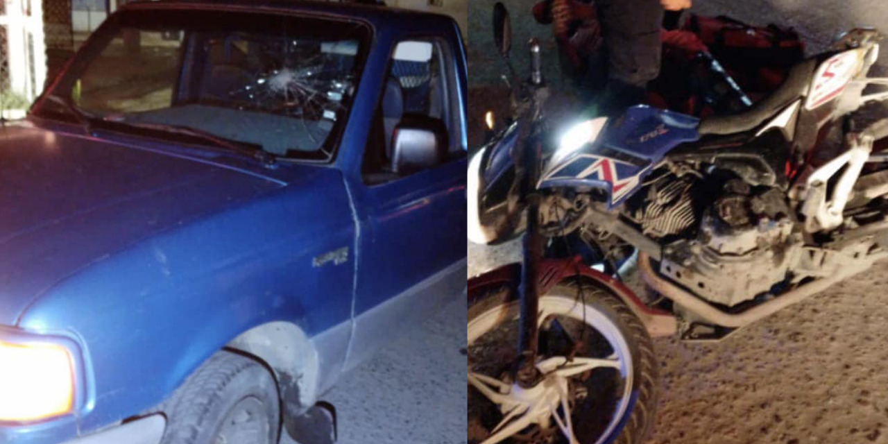 Ebrio embiste con su camioneta a motociclista | El Imparcial de Oaxaca
