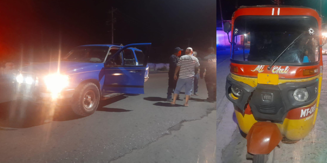 Borracho provoca choque contra mototaxi en Juchitán | El Imparcial de Oaxaca