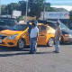 Aparatosa colisión entre taxi y camioneta en Salina Cruz