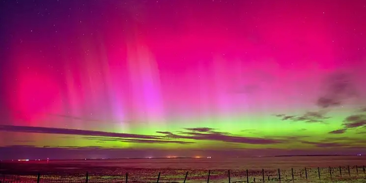 El cielo de Alemania se tiñe con los  colores de las auroras boreales | El Imparcial de Oaxaca