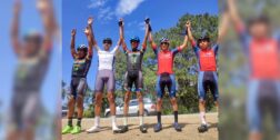 Ellos fueron los mejores pedalistas de la prueba ciclista organizada por Giro de Bambinos.