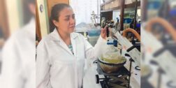 La doctora en Química, Emilene Reyes Rodríguez, es originaria de Santa Gertrudis, Zimatlán.