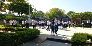 La actividad se realizó en escuelas de Cerro Hermoso y Río Grande.