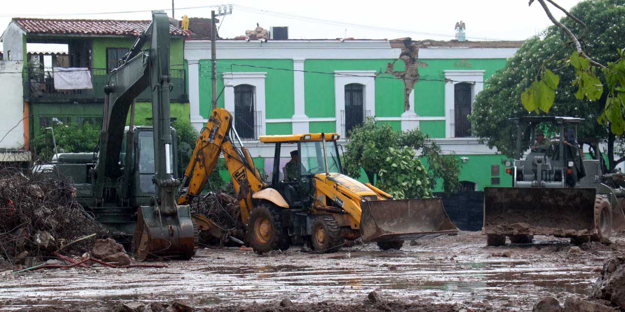 Foto: Luis Alberto Cruz / Sigue pendiente la reconstrucción de escuelas en Juchitán.