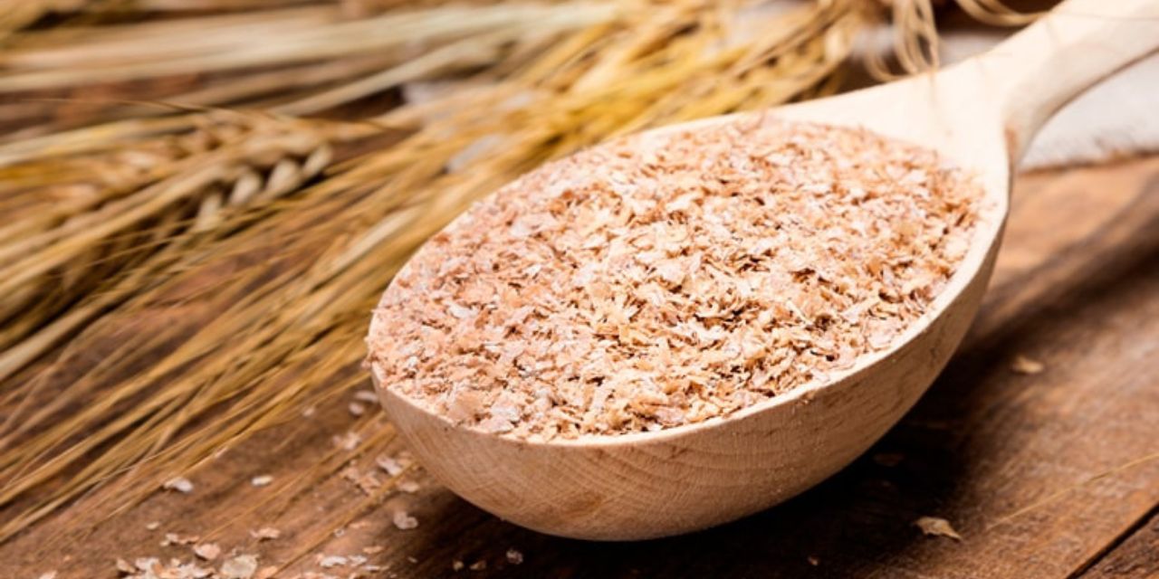 Salvado de trigo para el estreñimiento