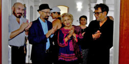 Fotos: Rubén Morales / Se realizó el corte de listón de la exposición póstuma del artista Jesús Urbieta con la presencia de la señora Mina Fernández.