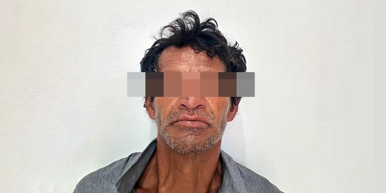 Sergio Alonso B., de 45 años de edad fue señalado como presunto responsable del delito de robo.