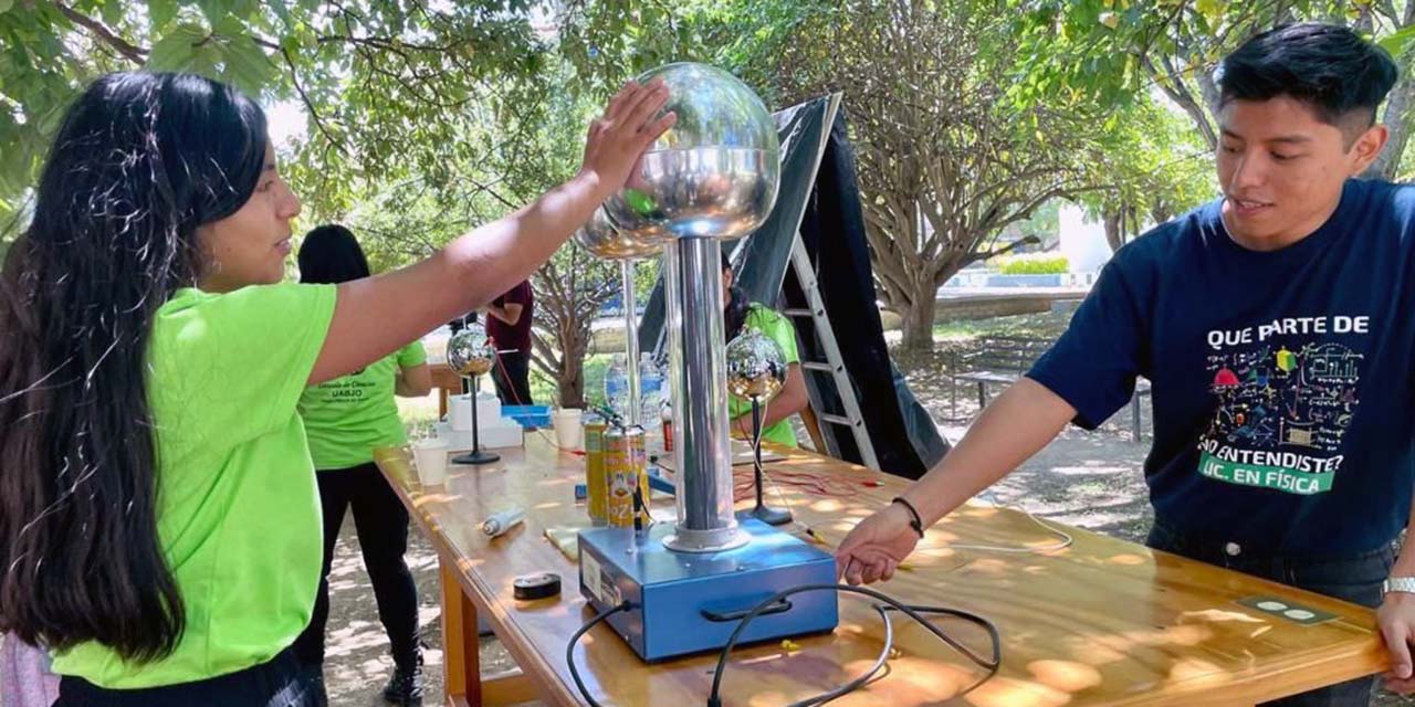 Escuela de Ciencias UABJO muestra experimentos en su Semana de aniversario | El Imparcial de Oaxaca