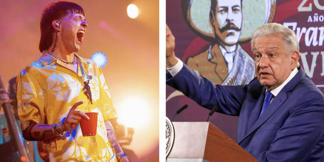 AMLO vs Peso Pluma: El presidente inicia la nueva playlist alternativa contra los corridos tumbados | El Imparcial de Oaxaca