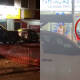 (VIDEO) Fuera de sí arrastra con su camioneta a auto en Salina Cruz