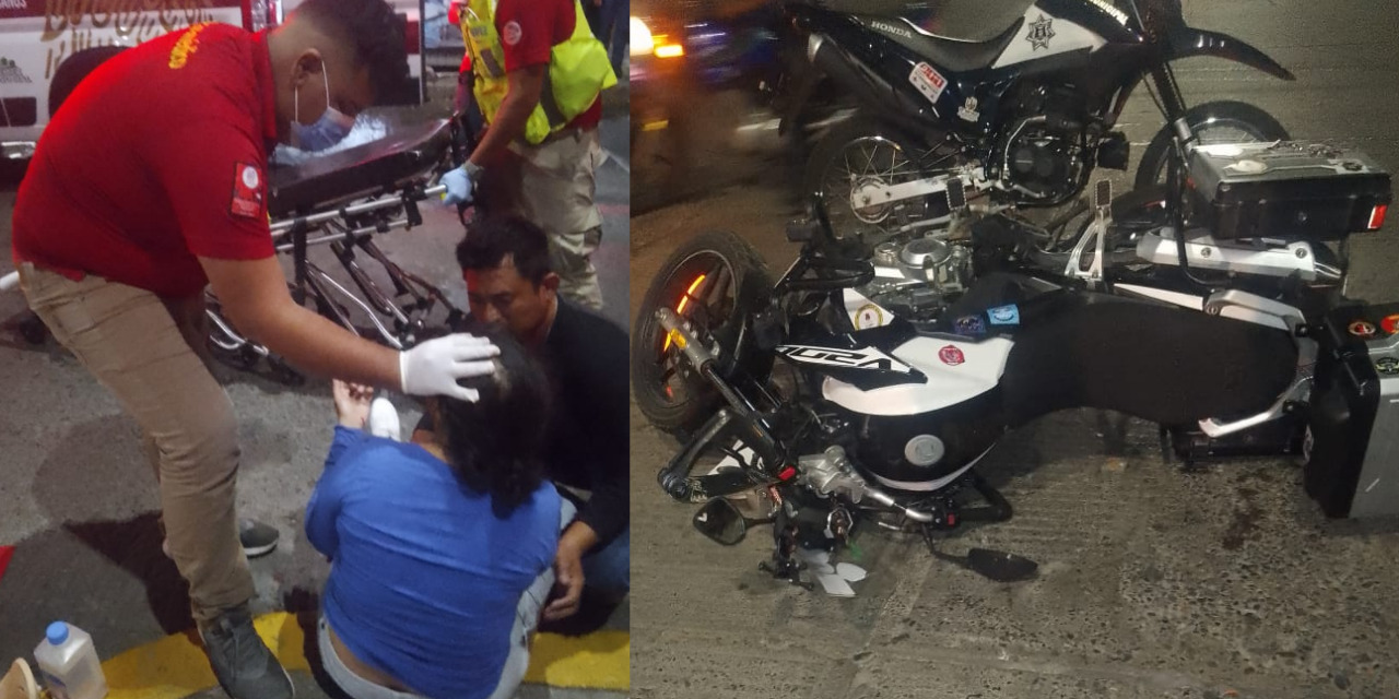 Encontronazo entre motociclistas deja una herida | El Imparcial de Oaxaca
