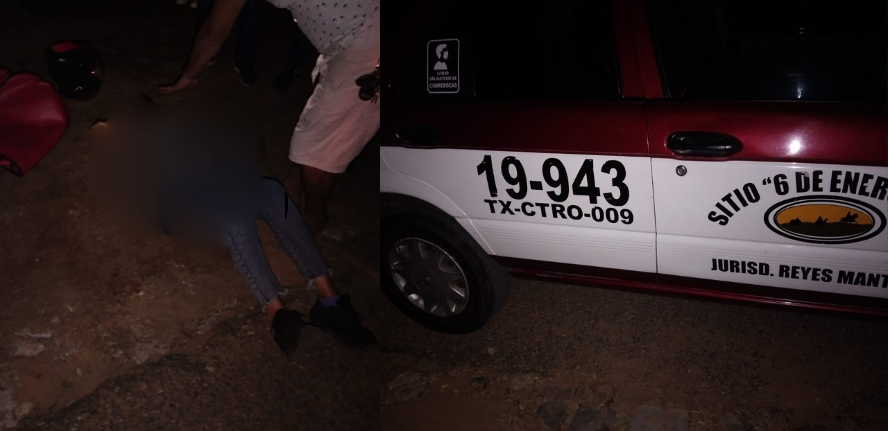 Repartidora embestida por taxista foráneo | El Imparcial de Oaxaca