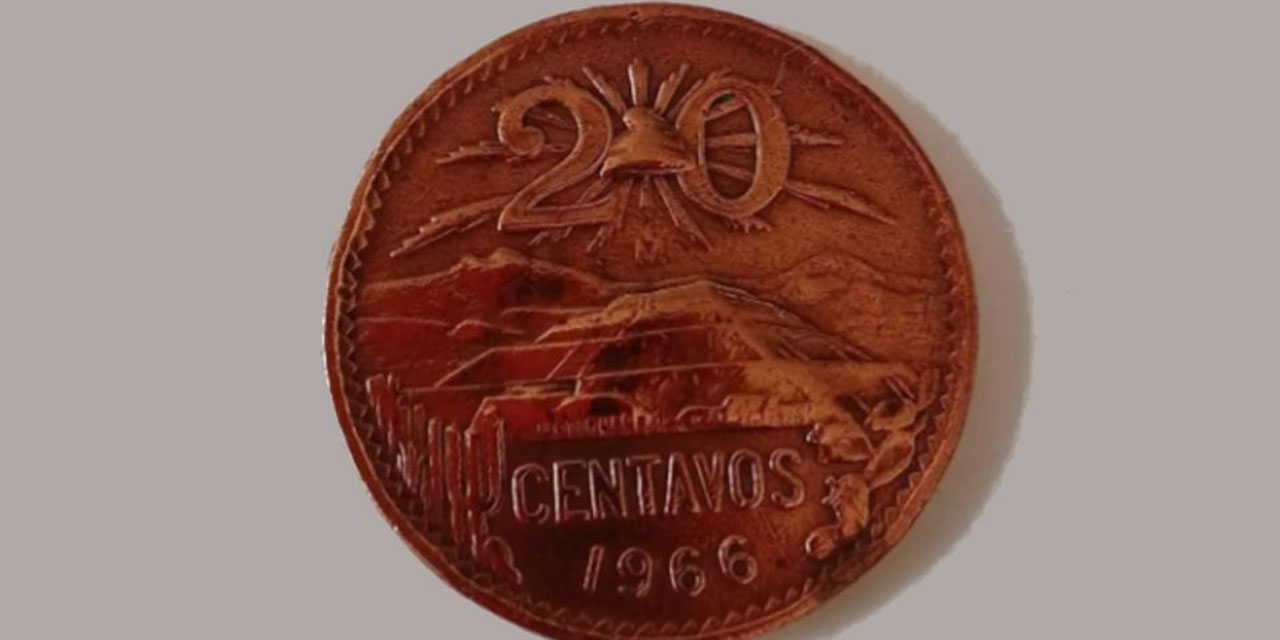 Antigua moneda de 20 centavos alcanza valor de 3 millones de pesos para coleccionistas | El Imparcial de Oaxaca
