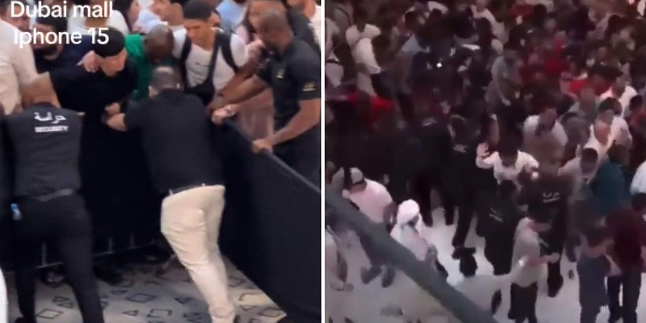 ¡Caos por el iPhone 15! Violentos enfrentamientos en el Dubai Mall durante el lanzamiento | El Imparcial de Oaxaca