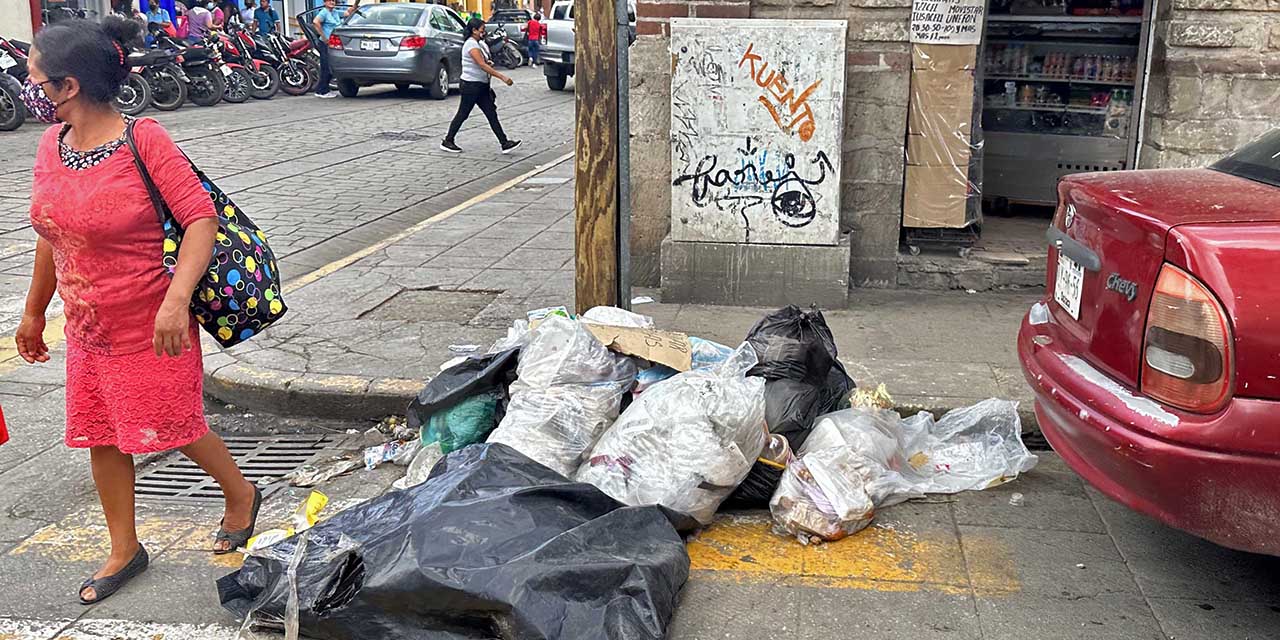 Foto: Archivo El Imparcial / Comerciantes del Centro Histórico llaman a no sacar los desechos a la vía pública.
