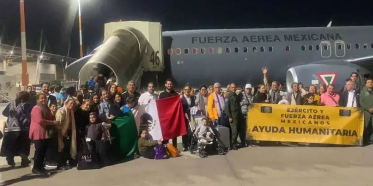 Regresan a México 135 connacionales desde Israel en vuelo de la Fuerza Aérea Mexicana | El Imparcial de Oaxaca